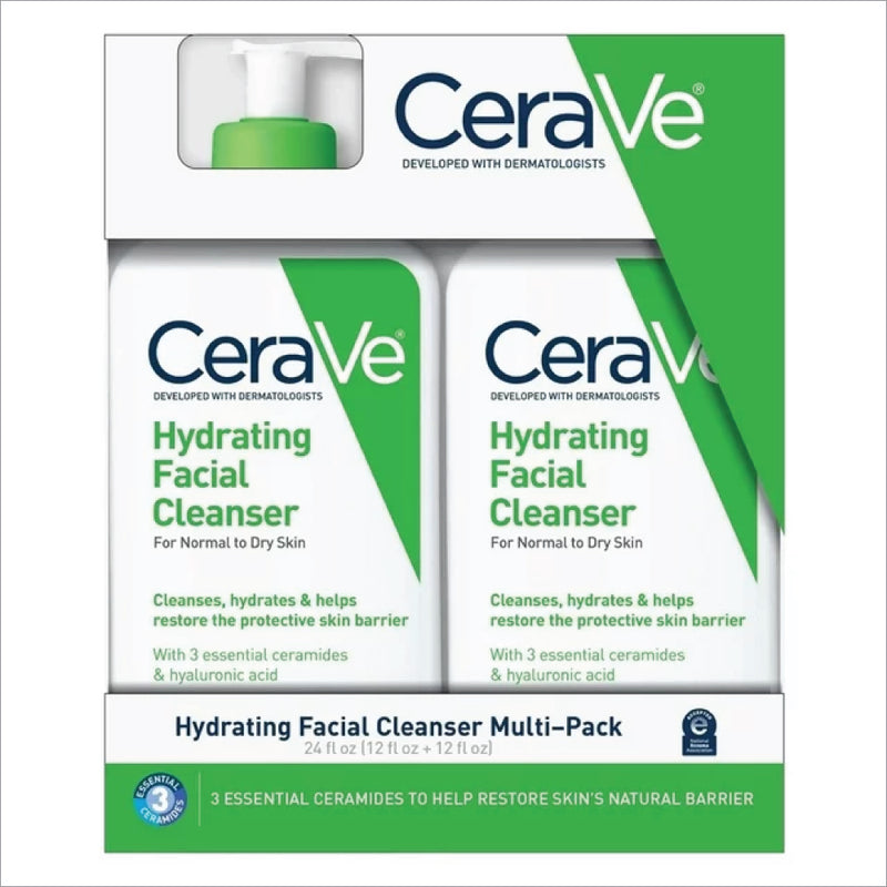 セラヴィ CeraVe ハイドレイティング・フェイシャル・クレンザー  保湿洗顔料（355ml x 2個）
